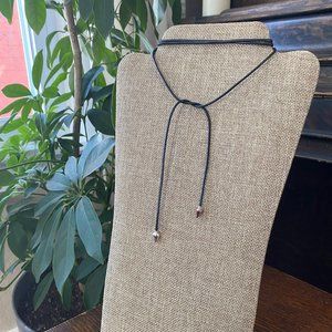 Premier Designs Black/Silver Cord